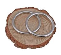 Juntas tóricas de acero inoxidable 304 (M3-M12), anillos sólidos multiusos sin costuras for aparejos marinos, embarcaciones, hamacas, accesorios de yoga y colgantes.(M6x40(2pcs))