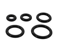 Juntas Tóricas de Caucho Fluorado, 102mm OD 94mm ID 4mm Ancho, Junta de Sellado Fkm Para Plomería Negra, Paquete de 5