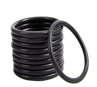 Juntas tóricas de caucho NBR negro CS 6 mm, diámetro exterior 17/28/30/32/35/40/42/45/48/50-490, arandelas sellado(85x6mm-2pcs)