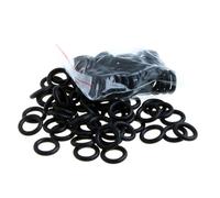 Juntas tóricas de goma - Juego de 50 arandelas de sellado de goma - arandela de sellado para saneamiento, automoción y reparación de , resistente al y