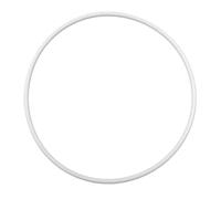Juntas tóricas de PTFE, resistentes a la corrosión, Diámetro del alambre 2mm Diámetro interior 46mm Diámetro exterior 50mm, Paquete de 1, Blanco, 2x46x50mm