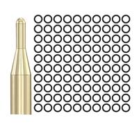 Juntas Tóricas De Repuesto para Ejes De Dardos - 100 Anillos Antideslizantes De Goma para Ejes De Dardos | Juntas Tóricas Duraderas Y Resistentes Al Desgaste con Herramienta Instalación, Accesorios