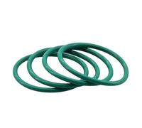 Juntas Tóricas FKM Verde 66x58x4mm - Caucho Fluorado Resistente a Aceite, Combustibles y Altas Temperaturas - Ideal para Automoción, Fontanería, Válvulas y Reparaciones - Paquete de 5 Unidades