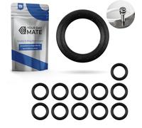 Juntas tóricas para juego de cabezas de tornillos, 12 pzs, cada una de 6 x 8,3 x 5 y 9 x 6 mm, junta compatible con tornillos Viega Rotaplex, junta para modelo 6961.94 artículos 632 687, 632 694