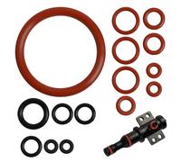 Juntas tóricas para Philips Saeco, 15 unidades de juntas tóricas Philips, Goma Cafetera, piezas de repuesto para válvula de soporte, válvula de vapor, válvula de salida compatible con Philips