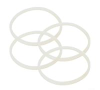 Juntas tóricas para sistemas exprimidores de 250 W diseñadas para adaptarse a conjuntos de cuchillas cruzadas para un reemplazo sin costuras y un ajuste seguro (4 piezas)