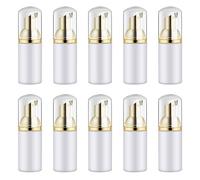 Junterone 10 Piezas 60ML Dispensador de JabóN en Espuma de Viaje de PláStico Mini de Bomba de JabóN LíQuido en Espuma de Limpiador de PestañAs