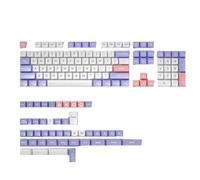 Junterone 150 Teclas Teclado PBT Doble -Shot Keycaps DSA PBT Perfil Keycaps para Cherry MX Interruptores Teclado Mecánico A