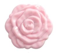 Junterone 1pzs Espejo personal de bolsillo cosmetico compacto retro de doble cara estereo 3D para mujer hombre senora chica Rosado