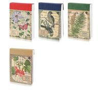 Junterone 200 pegatinas Washi para álbumes de recortes, flores vintage, pájaros, frutas y plantas, libro de pegatinas para periódicos indeseables, papel