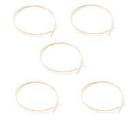 Junterone 5 Unids Guitar Binding Purfling Strips ABS Guitar Parts Accesorios para Luthier Suministros para Guitarra Mandolina Ukelele Crema