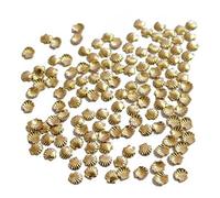 Junterone 50pcs Mini Aleacion Cuentas de concha por Unas Arte Decoracion Artesanal 2mm