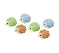 Junterone 6 Piezas en la Pared Catnip Bola Juguetes Erizos Forma Giratoria Catnip Bolas Catnip Pared Bolas Autoadhesivas