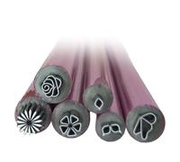 Junterone 6 Piezas Juego de Bolígrafos para Sellos para Decoración de Uñas, Herramientas para Punteado de Uñas con Grafiti, Regalos para Novias