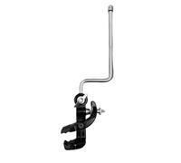 Junterone Abrazadera de Campana de Tambor Cilp Tambor con Soporte Base de Campana de aligátor Clip Lateral Tambor Accesorios Instrumento de percusión