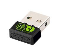Junterone Adaptador Mini USB WiFi 150Mbps Adaptador Wi-FI para PC USB Ethernet WiFi Dongle 2.4G Tarjeta RéCube Antena Wi FI Receptor