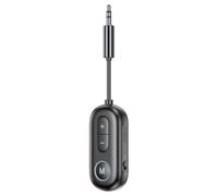 Junterone - Adaptador transmisor receptor Bluetooth 5.4 2 en 1, transmisor receptor de audio sin AUX de 3,5 mm para altavoz PC TV