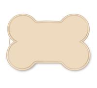 Junterone Alfombrilla Granpara Comida de Perros y Gatos, de 22 X 16 Pulgadas, Antideslizante, de Silicona, Resistente Al Agua, Fácil de Limpiar