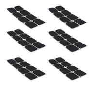 Junterone - Almohadilla para boquilla de saxofón (silicona, adhesivo extraíble, 0,8 mm), color negro