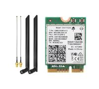 Junterone AX211NGW WiFi 6E Tri Band 2.4G/5G/6Ghz Tarjeta de red sin Bluetooth 5.3 AX211 M.2 CNVio WiFi Tarjeta sin Bluetooth