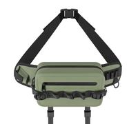 Junterone Bolsa de Pesca Multifuncional Equipo de Pesca Señuelos de Pescado Bolsa de Almacenamiento de Equipos Bolsa de Pesca Impermeable B, verde