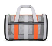 Junterone Bolsa de Transporte Perro Plegable Transportador Portátil Bolsa de Viaje con Múltiples Paneles para Volar Visitar Vet