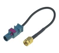 Junterone Cable de enchufe de antena adaptador de antena accesorios de coche cable de enchufe de antena de coche cable de enchufe de antena de coche GSM GPS antena de TV