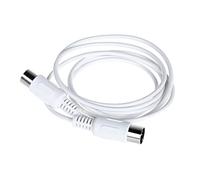 Junterone Cable de Extensión MIDI de 9,84 Pies, Cable MIDI Macho de 5 A Macho para Piano Eléctrico, Guitarra, Instrumento, Cable de PC