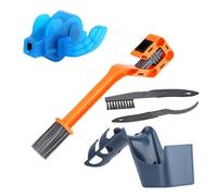 Junterone Caja de Herramientas de Almacenamiento de Cadena de Motocicletas de Limpieza de Cadena Agente Anti-Salpicaduras de Cadena Herramientas de Purificador Anti-Pulverización 1 Set