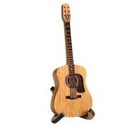 Junterone Caja de Madera para Púas de Guitarra, Adornos de Guitarra Personalizados, Regalo de de Madera, Caja Retro, Regalo de Música