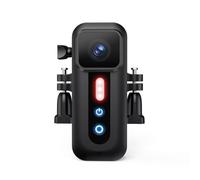 Junterone Cámara Corporal 1080P, Cámara de Dashboard Grabación de Video, Pequeña y Compacta, Cámara WiFi Grabadora de Bicicleta, Cámara de Ciclismo