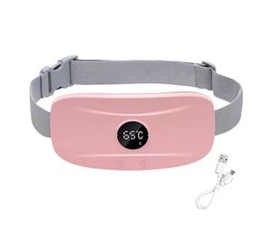 Junterone - Cojín calefactor portátil para calambres, cojín calefactor trasero eléctrico de 3 velocidades, cojín térmico ligero para la espalda