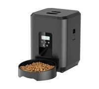 Junterone Comedero AutomáTico para Gatos de 2 L, Comederos AutomáTicos para Mascotas, para Gatos y Perros, Dispensador de Comida para Gatos, Comederos para Gatos Temporizados (UE), B