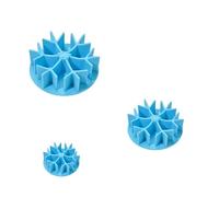 Junterone Comedero Lento para Mascotas, Cuenco de Alimentación Lenta, Cuenco para Perros, Inserto Antiasfixia, Diseño de Alimentación Lenta, Color Azul