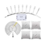 Junterone Conjuntos de Herramientas de Medición de Guitarra Accesorios Herramientas de Guitarra Kits de Reparación de Instrumentos Musicales