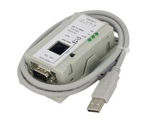 Junterone Convertidor de Interfaz USB A DH485 1747-UIC, Puertos -232 y -485, 3 Indicadores LED