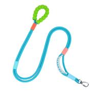 Junterone - Cuerda de tracción para mascotas, multifuncional, ajustable, a prueba de explosiones, correa para mascotas, color azul