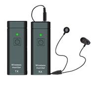 Junterone de Monitor Intrauditivo Inalámbrico UHF, Receptor de Transmisor para Exteriores con Tarjeta de Sonido de Transmisión de Escenario de Sonido Digital Profesional
