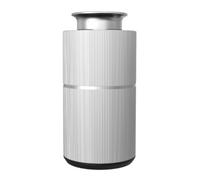 Junterone Difusor de Aromaterapia Premium USB de Carga de Aleaciones de Aluminio Material Difusor de Aceite Aromático Ambientador Dispositivo de Plata