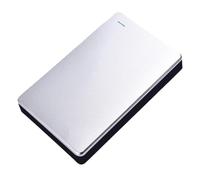 Junterone Disco duro externo móvil USB 3.0 de alto 1 TB de almacenamiento disco duro portátil para ordenador portátil PC de escritorio plata