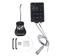 Junterone Ecualizador de de Guitarra Caja Eléctrica Agujero de Sonido Ecualizador Mezcla de Guitarra Accesorios de Guitarra Folk 201