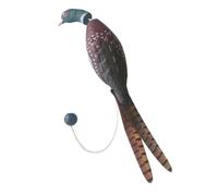 Junterone El Parachoques Ficticio de Pavo Pequeño Imite Juguete de Parachoques de Pavo Pequeño Muerto para Entrenamiento Caza Cachorros o Perros Adultos