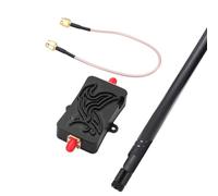 Junterone - Enrutador amplificador sin WiFi 4W 4000mW 802.11b/G 2.4Ghz WLAN ZigBee BT Amplificador de señal con antena TDD (enchufe UE)