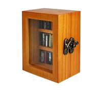 Junterone Estantería para la Ansiedad, Mini Estantería Decorativa, Estantería en Miniatura, Biblioteca de Libros para Eliminar la Ansiedad con 60 Mini Libros