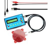 Junterone FG-200 DDS Función Generador de señal Medidor de frecuencia 0,01 Hz - 500 KHz Fuente de señal seno + Plaza + Forma de de dientes de