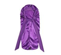Junterone Gorro para mujer, sombrero de dormir, larga trenzada, pelo de noche, gorro de ducha para sauna gorro de baño, color oscuro