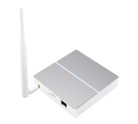 Junterone Hub de Enlace Inteligente Tuya Zigbee 3.0 con Cable y Antena para Control Remoto Inalámbrico.