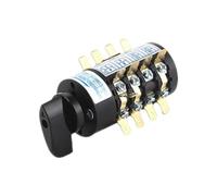 Junterone HZ5B-20/4 4 fases 16 tornillos interruptor combinado de transferencia de leva giratoria para máquina de soldadura eléctrica
