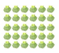 Junterone Interruptor V3 Silenciador Lubricado, Teclado Mecánico, Táctil, Lineal, 5 , Intercambio Caliente, PA66, Pom Pre-Lubricado, Árbol Limón Verde