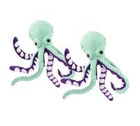 Junterone - Juego de 2 piezas de peluche para mascotas y peluches, de gran tamaño, para perros con tejido suave